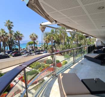 Croisette Beach Cannes appartement 320 m2 aan zee